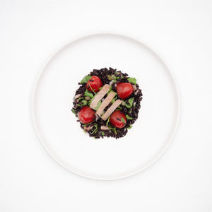 Insalata di riso con salmone affumicato e capperi