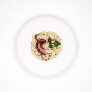 Riso con polpo e patate