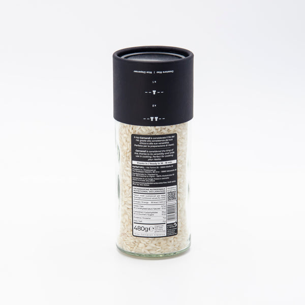 Classic Carnaroli rice in glass jar - 480g