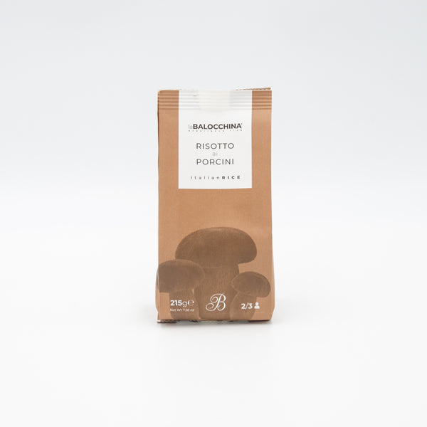 Risotto with Porcini mushrooms 215g in recyclable paper