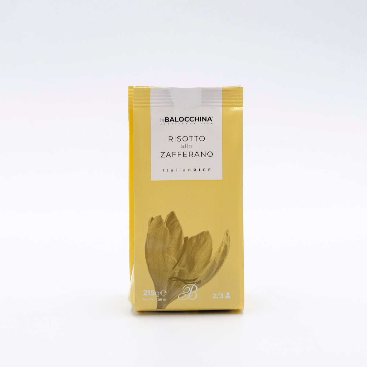 Saffron Risotto 215g in recyclable paper