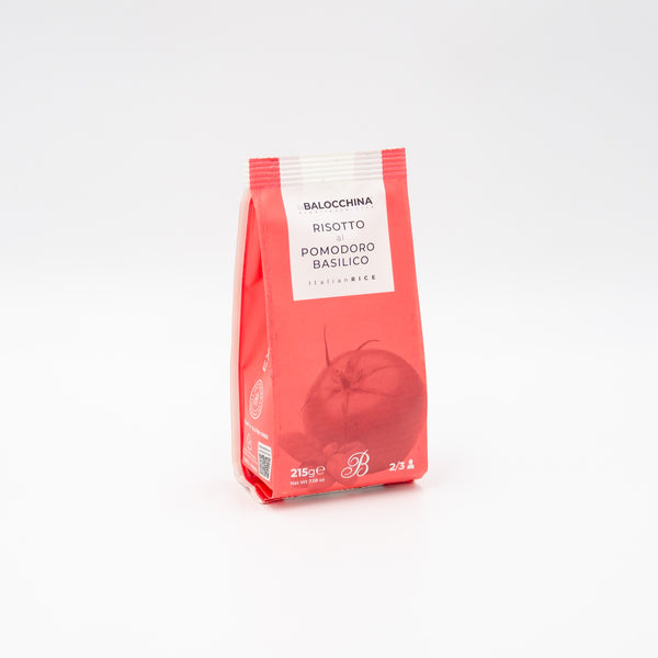 Risotto ai Pomodori e Basilico 215g in carta riciclabile