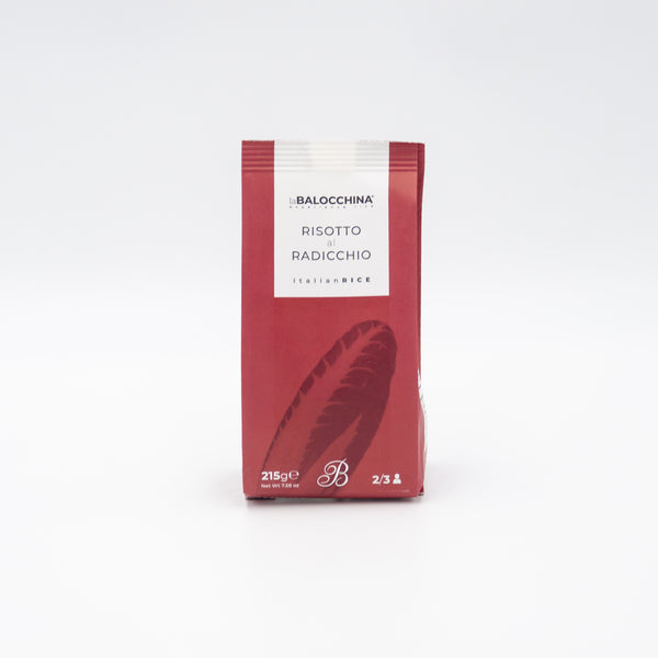 Risotto au radicchio 215g en papier recyclable